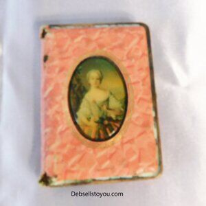 Pinky Peach Leather Mondaine Compact # 20854